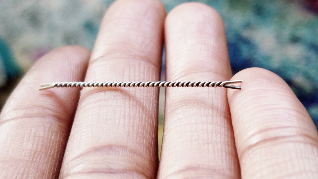 Creating a simple, yet fancy twist wire.