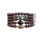 Garnet Stretch Bracelets