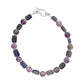 Iolite & Amethyst Beaded Bracelet