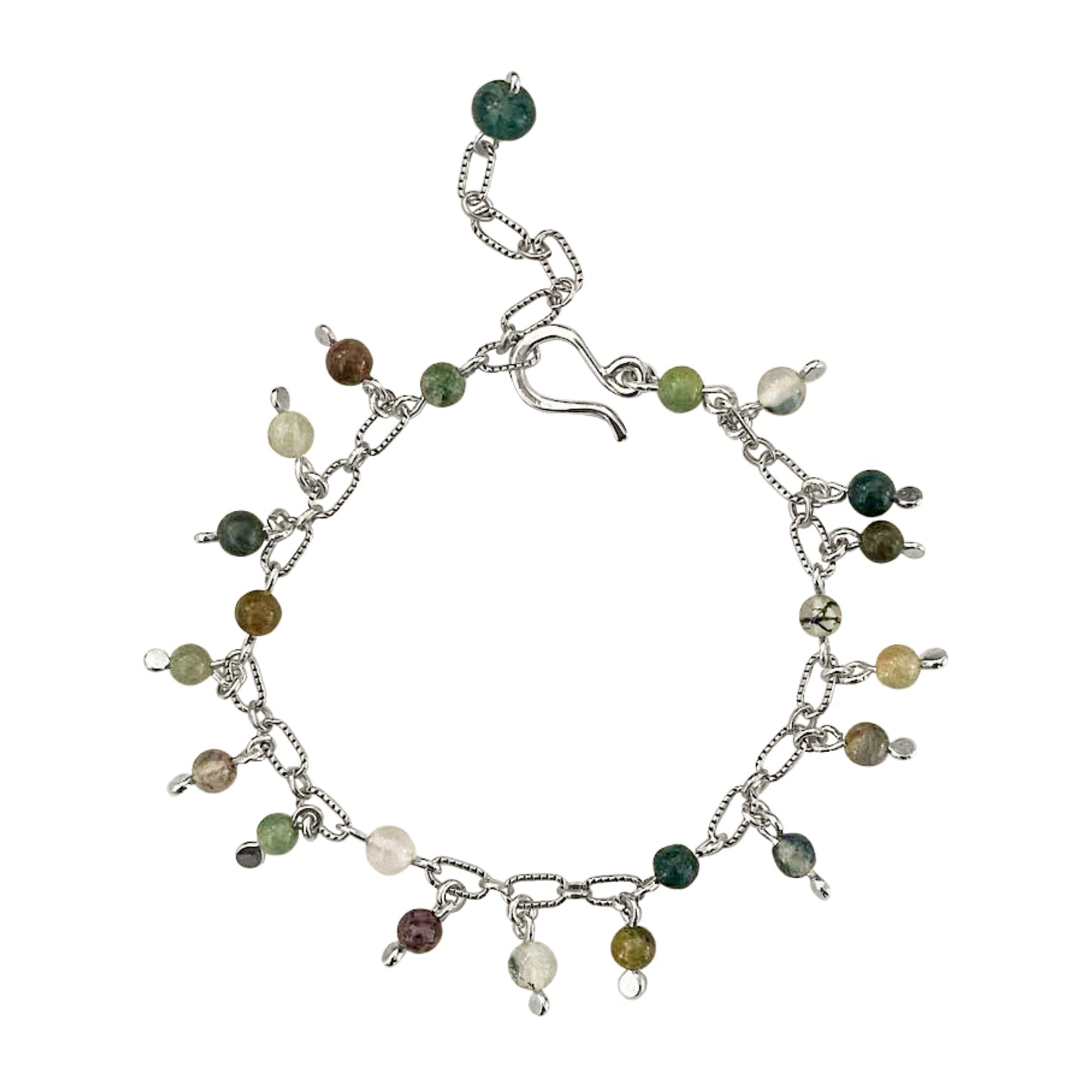 Jasper Charm Bracelet