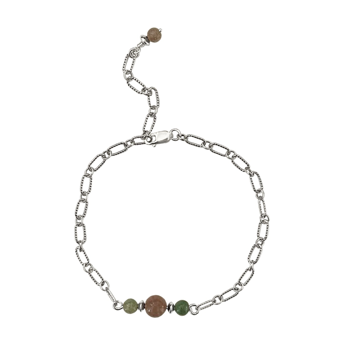 Jasper Beaded Bracelet